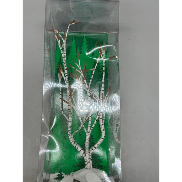Dept 56 Christmas Village Winter Birch Tree Decoration Figurine new in Box READ - Picture 5 of 7